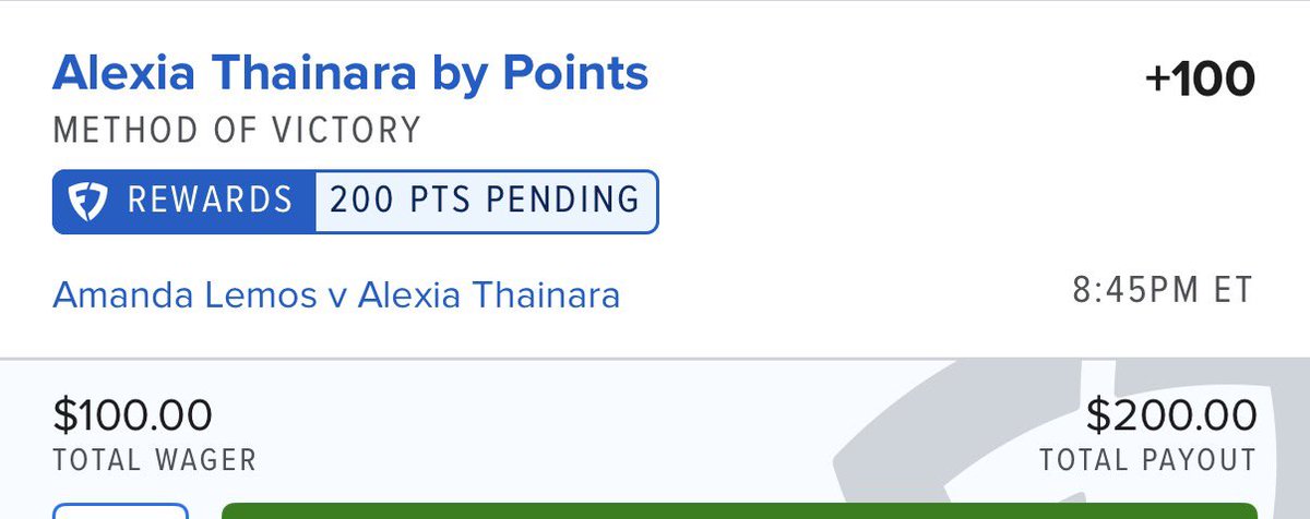 jmarksbets's tweet photo. Let’s go Alexia! https://t.co/De7bJxn8f2