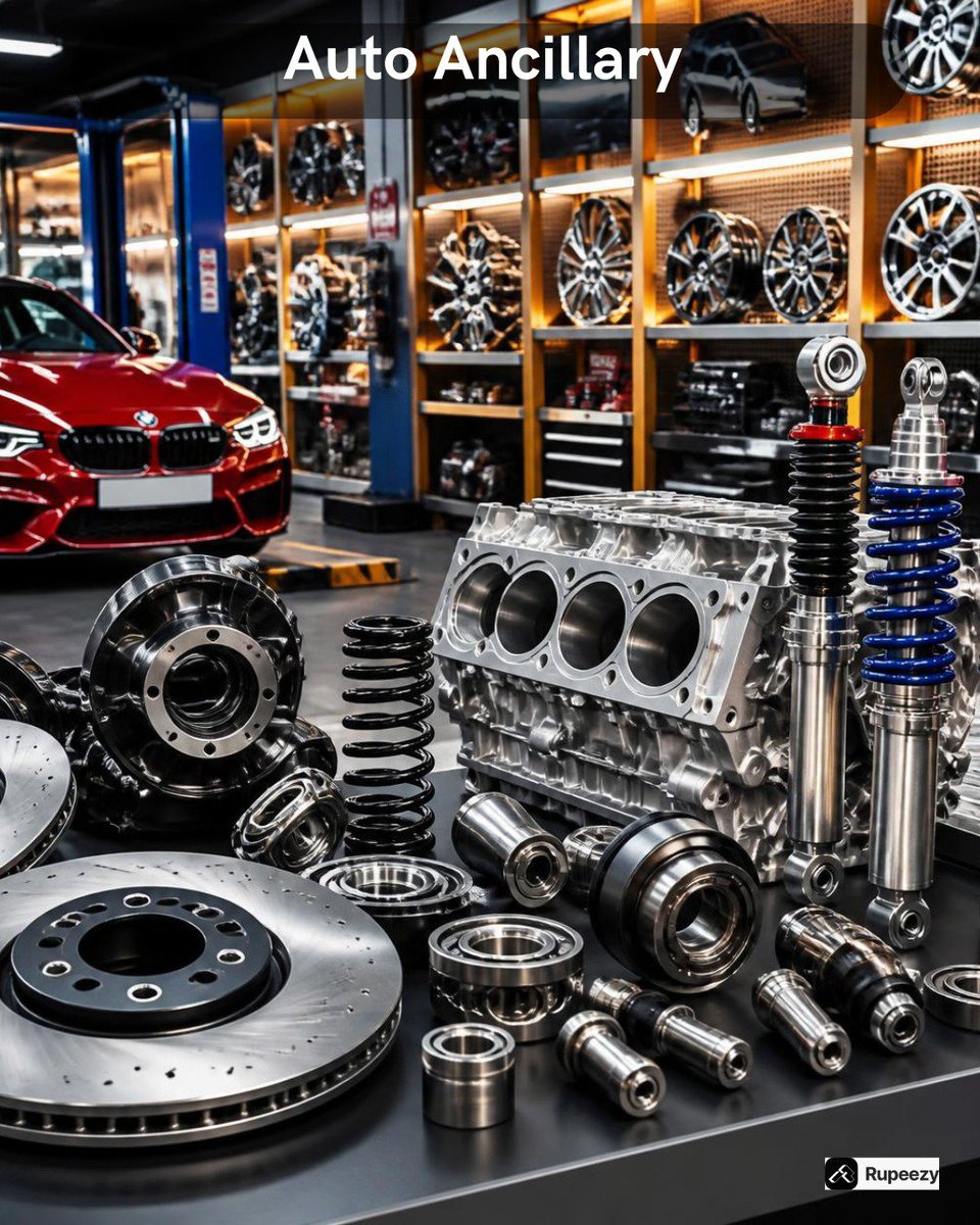 RupeezyOfficial's tweet photo. 👉 Sector in focus : Auto ancillary 

🌟 A list of 10 stocks which are driving the sector 👇🧵 !! https://t.co/UmvdBjIfiu