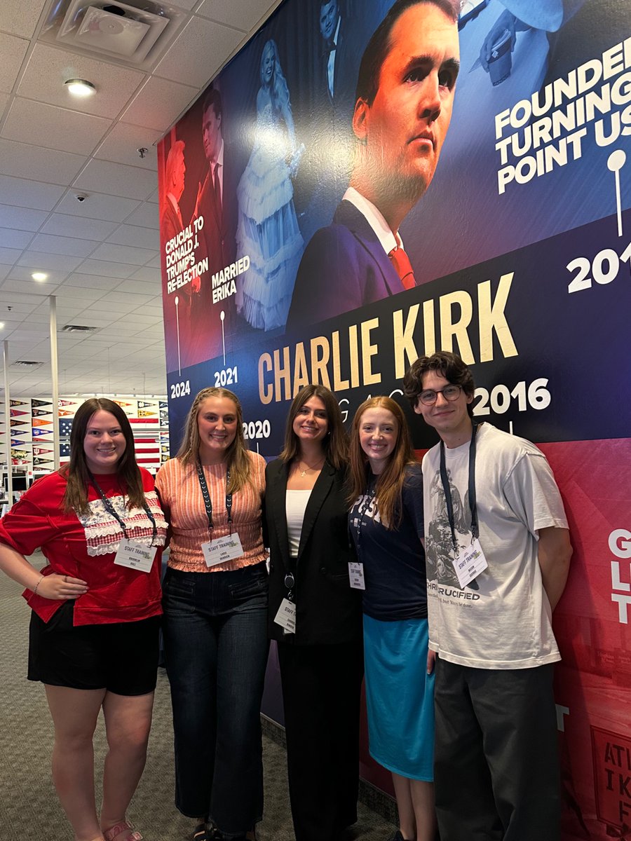 MasonRGuerra's tweet photo. Training this week @TPUSA will be a memory I hold dearly for many years to come.

I am incredibly thankful to be working with so many amazing individuals from across this country.

Our story is only just beginning! 🇺🇸 https://t.co/ZwpCTtKcYY