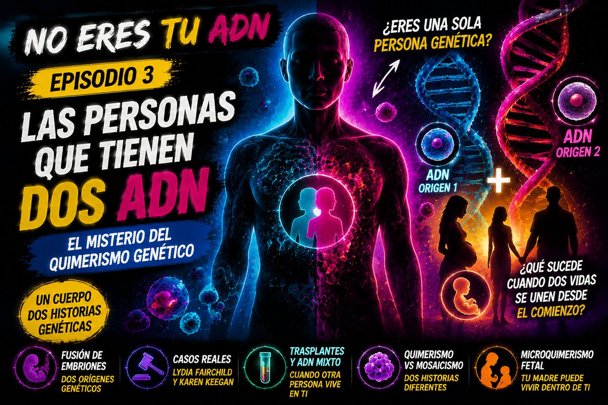 germanpet's tweet photo. EPISODIO 3 - LAS PERSONAS QUE TIENEN DOS ADN https://t.co/H4L9bIJHgb a través de @YouTube https://t.co/MzW7rXu5X6
