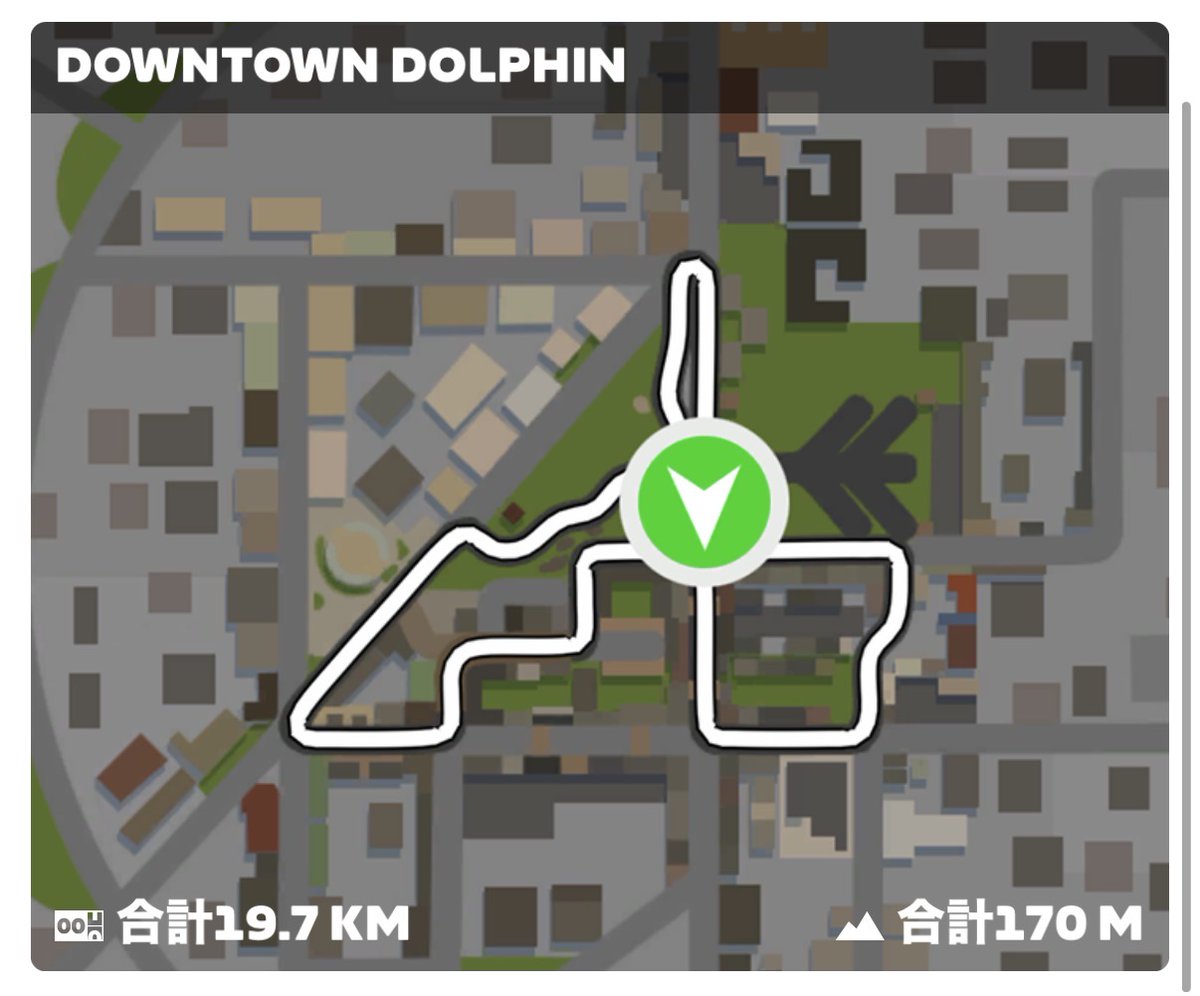 nico_oz_ugz's tweet photo. 本日20:00からはNICO Endurance!!!!

今回の舞台はDowntown Dolphin（2.0km 17mUP↑/周）
A→37km、B→19km

参加はこちらより↓↓↓
https://t.co/sdQnQR5hXO

短い周回でじわじわ削り合うDowntown Dolphin、最後まで集団にしがみつきましょう🔥

#GoZwift #NICO活 #NICO押忍 https://t.co/LjKL9tmqIL