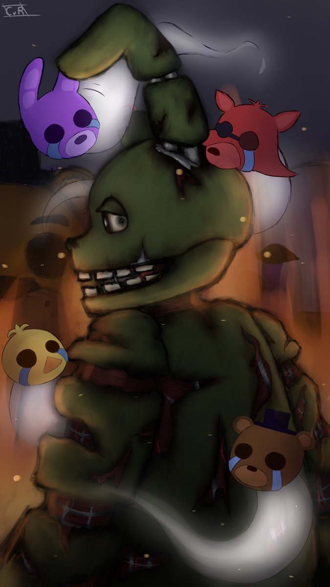 spicycherry23's tweet photo. Happy 12th anniversary Fnaf!! 🎉🍕 https://t.co/G0UQCxnLVh
