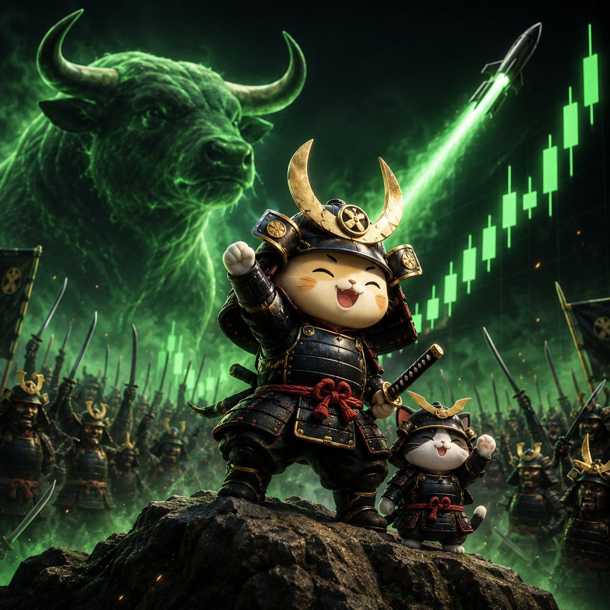 SHOGUNpmp's tweet photo. $SHGN

The candles are turning green 🟢🔥
The Shogun is waking up ⚔️🐱
Momentum is building
Migration ready
And the army is just getting started 🚀

No panic. No rush. Just patience and conviction.
SHOGUN IS READY TO MOVE. 🟢⚔️

9kcHAqBcPPURaVincnRrp6tvMXVr2JFEfnT9eRUTpump https://t.co/WuLXJNgkMl