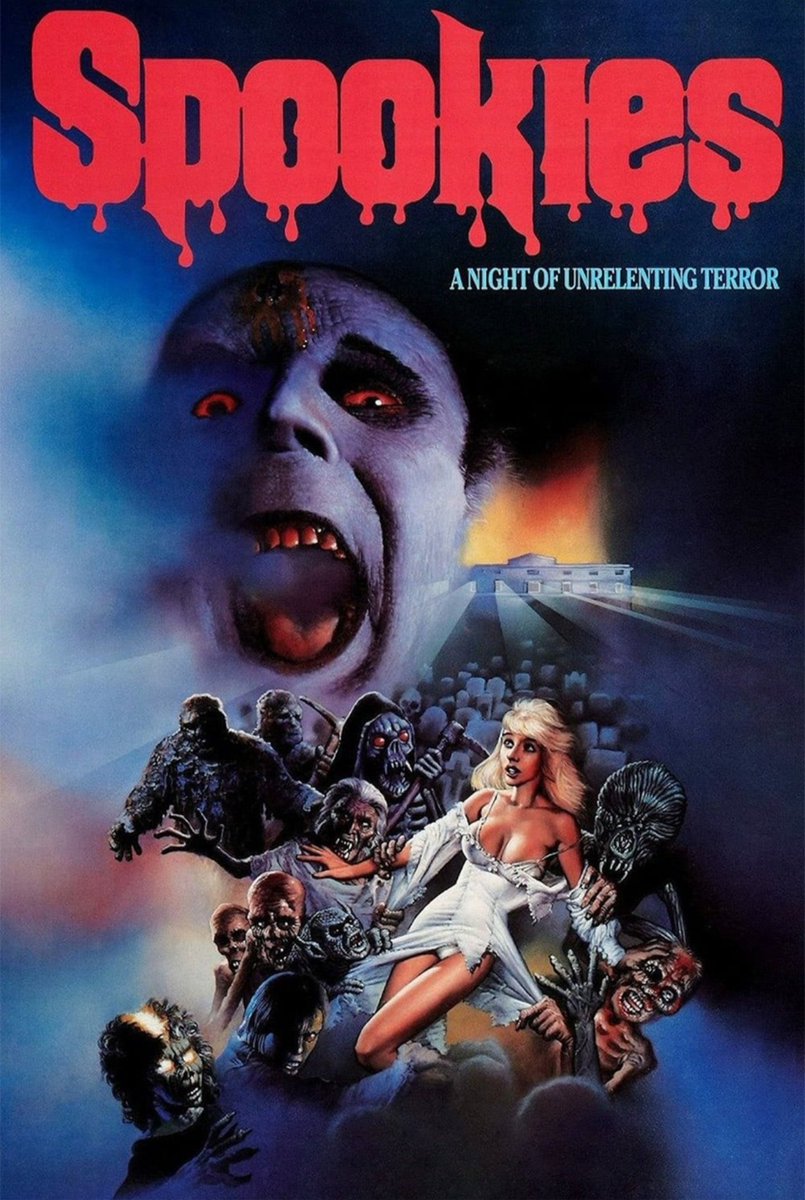 KMFDM97's tweet photo. #Horror365Challenge
236/365
Title: Spookies (1986)
Streaming: #NightFlightPlus
Rating: ⭐️⭐️⭐️⭐️
#MutantFam
#HorrorCommunity https://t.co/V60YH1RXyW