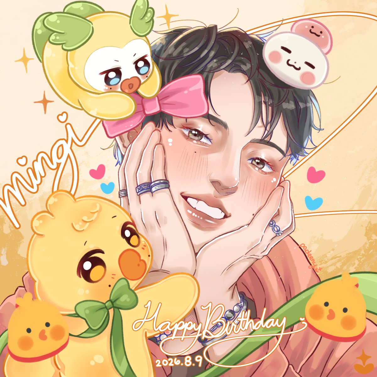 padeeny's tweet photo. Happy Birthday! 🎉
#MINGI #ATEEZ #ATEEZfanart
#BornToShineMingi
#민기공주_생일축하 #새침_뿅아리_민기의_날
#Chic_Chick_MingiDay https://t.co/yIsXSuriLY