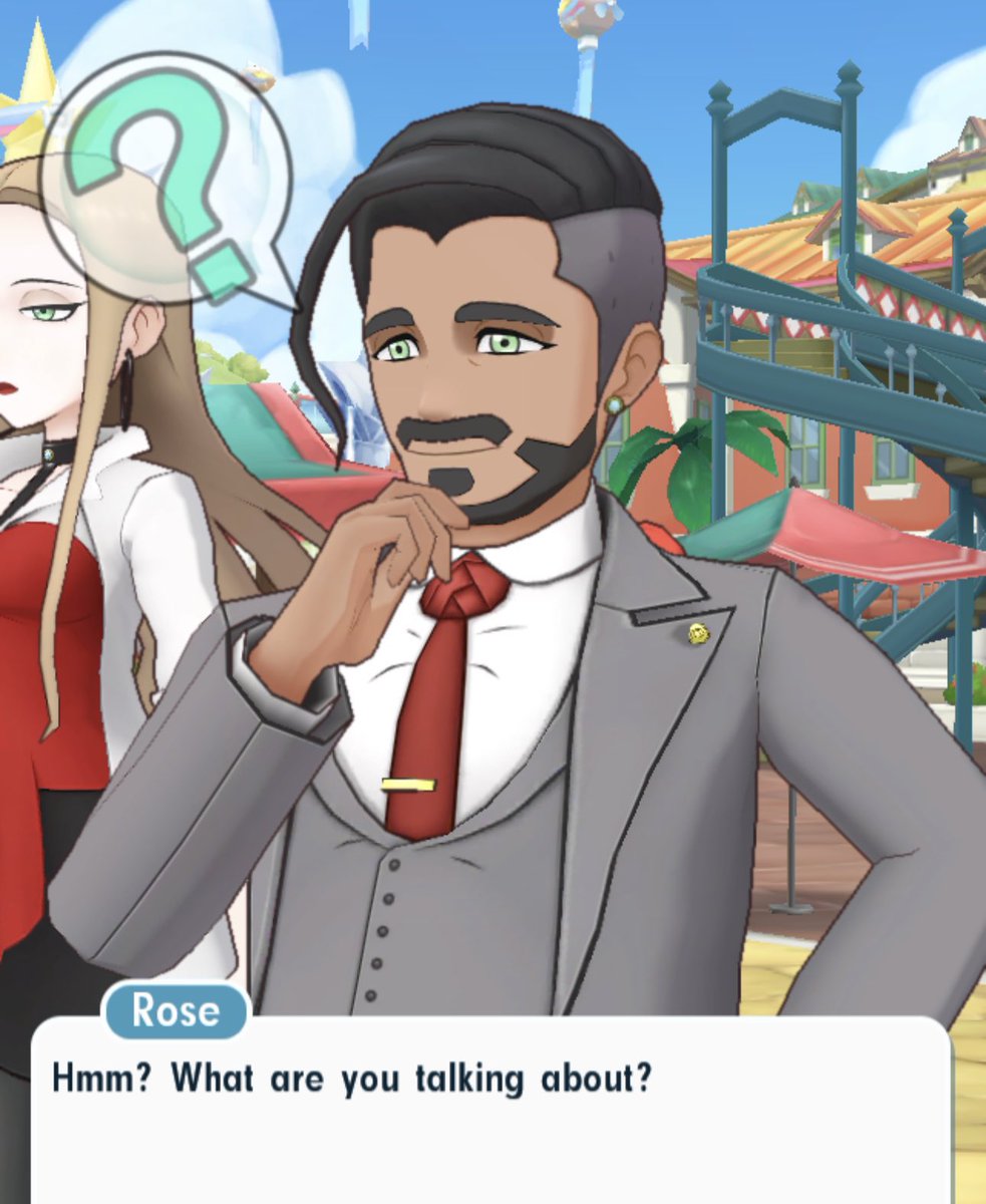 Touyarokii's tweet photo. sometimes pokemon masters does stuff like this with their characters and it’s funny https://t.co/GMkEFyD9HG