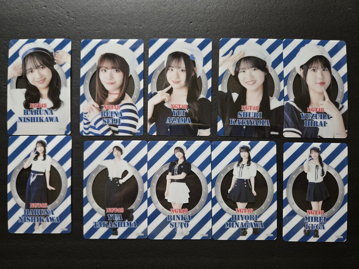 NGT48 シアターくじ クリアカード 2026年8月 (譲る) 画像参照 (求む