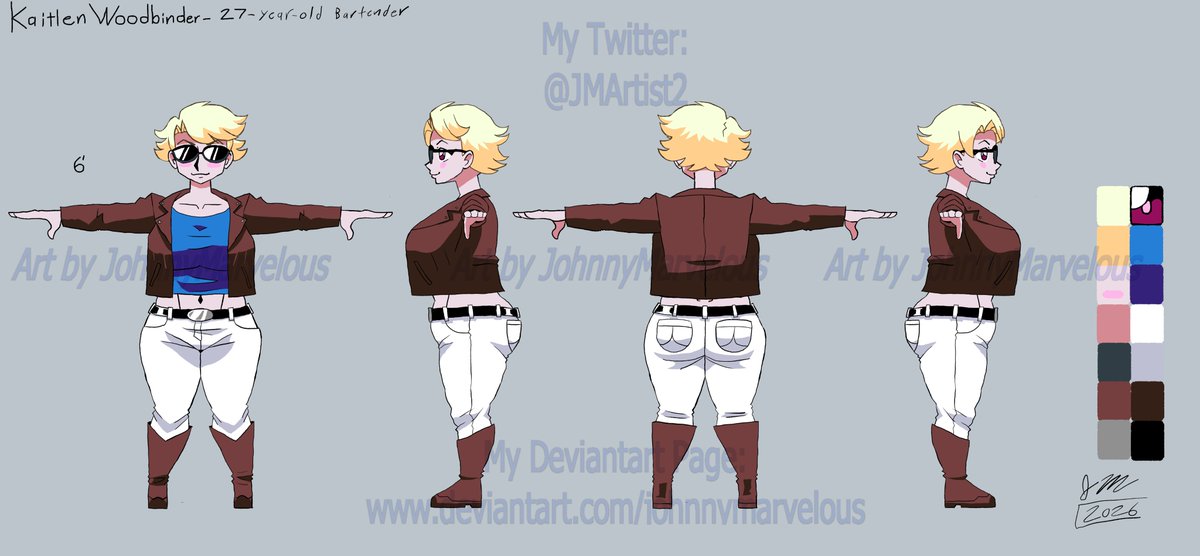 JMArtist2's tweet photo. Update 8/8/2026:

Didn't like how I drew their abdomen, so I had to fix them up. The girls' superhero outfits were easier, it was their civilian clothes that were a wee bit of a challenge to fix up. https://t.co/o3Rb7BqXyl