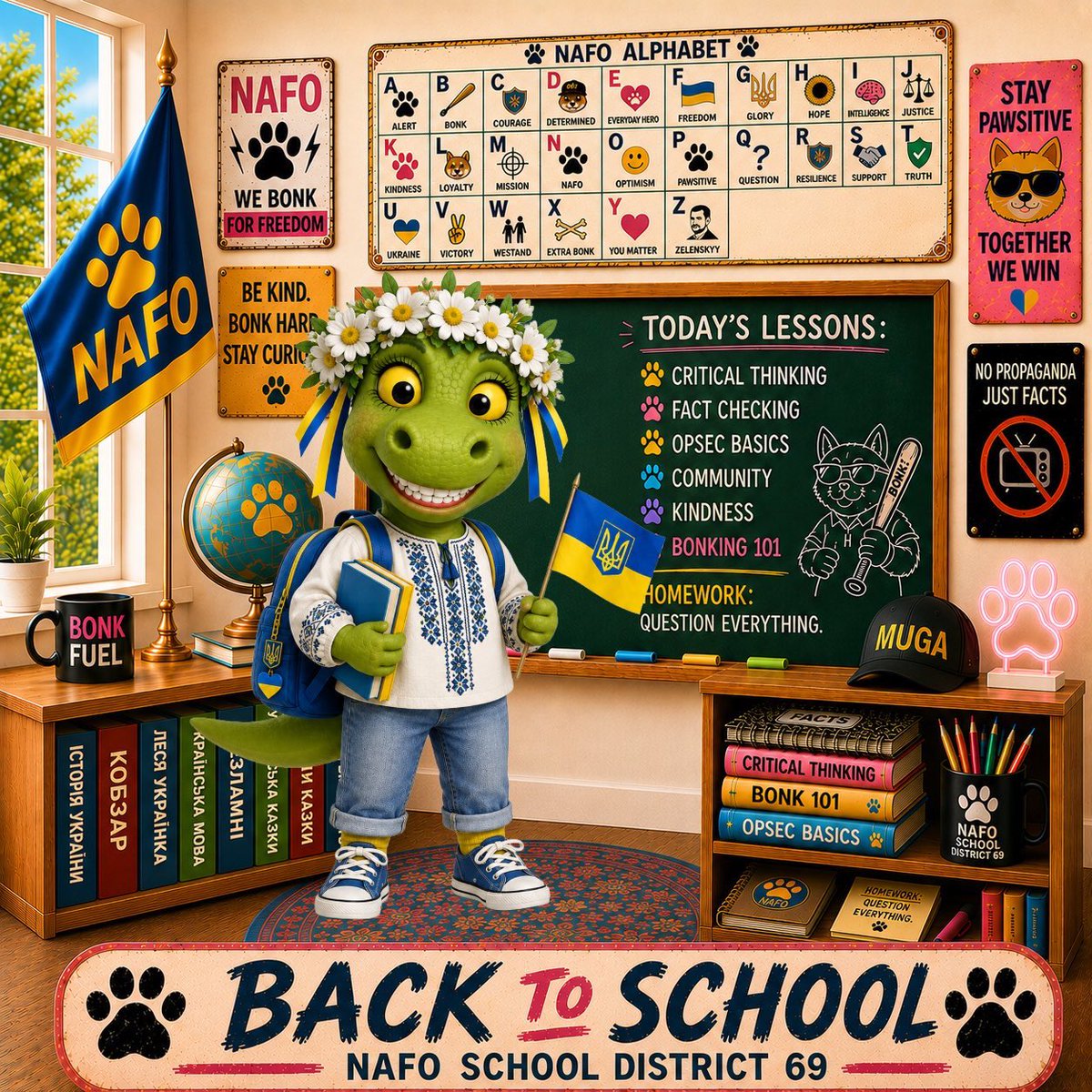 slayerofmoskali's tweet photo. The @YeetBrigadeNAFO is teaming up with @SpiritUkraine1 to send 100 tablets to Ukrainian children impacted by war in Kherson, with books, educational tools, games, these devices keep kids learning despite the war. And provide an escape from anxiety & trauma from shelling🦖 https://t.co/LqiMzBywEw