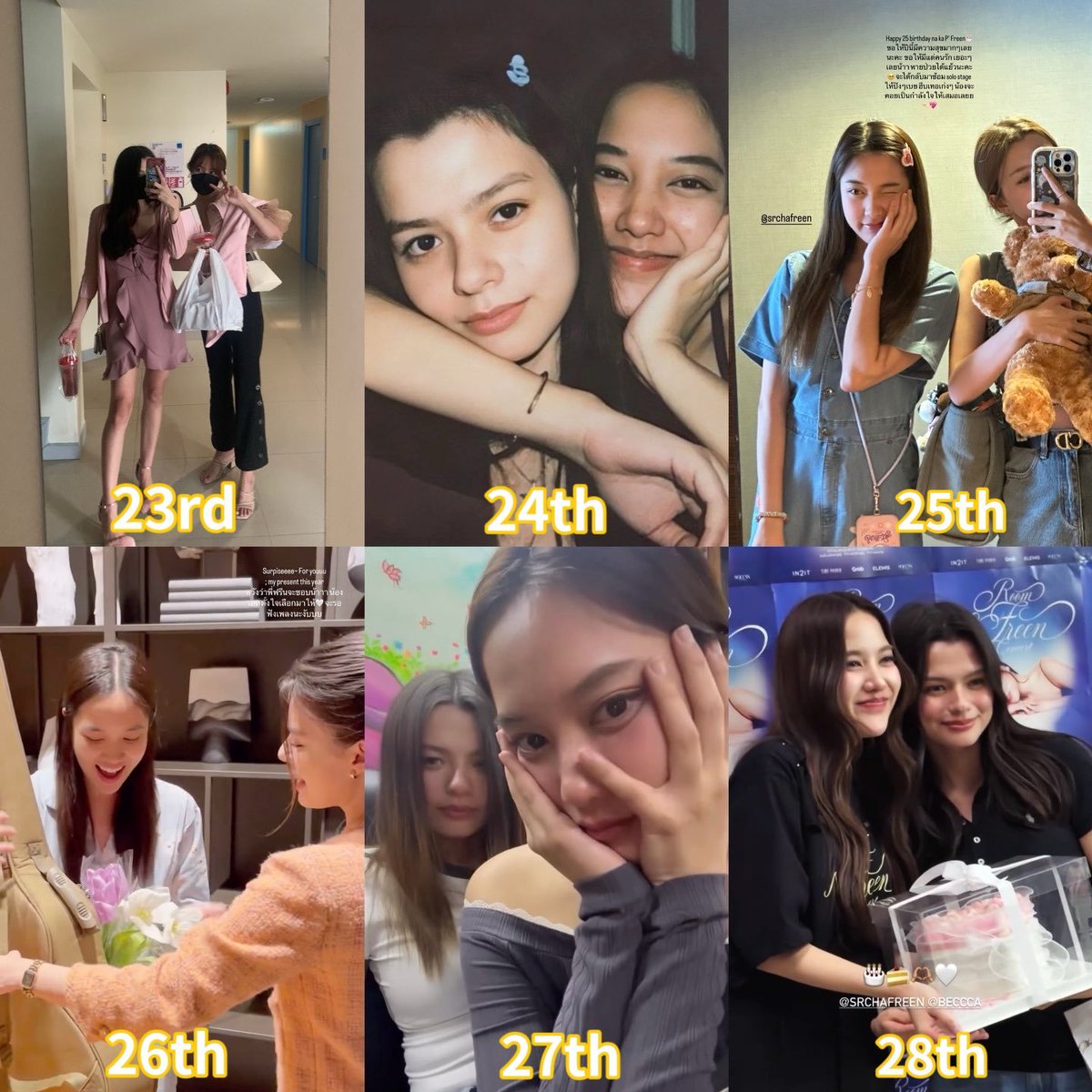 KhunSam91's tweet photo. I see 6 years of consistency. 🥂

KNOCK KNOCK ROOM NO. FREEN
#RoomNumberFreen https://t.co/NQ79VWTuHM