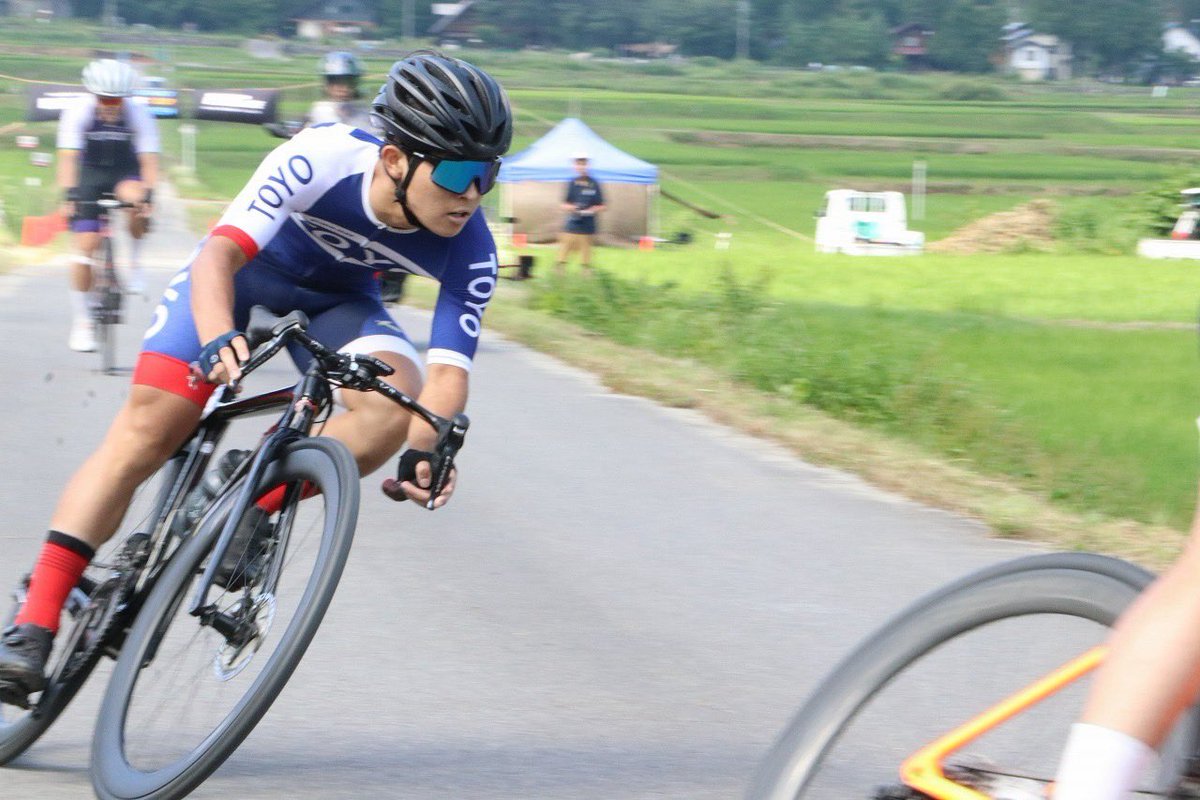 BicycleToyo's tweet photo. 【結果報告】
2026年度全日本学生RCS第4戦
第20回白馬クリテリウムラウンド

Day 1
クラス2A高濱颯起（社会2） 14位
クラス 2B 栗原颯志（総情2） DNF
クラス3A 尾形駿（経営1）DNF
クラス3D槇勇人（文3） DNF

Day2
雷雨で中止

応援ありがとうございました！

 #東洋大学  #東洋大学自転車部 https://t.co/zCDt4gmk5k