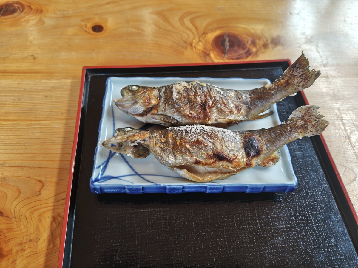 hamarsan's tweet photo. ニジマスうめぇ https://t.co/u9No6zjLG6