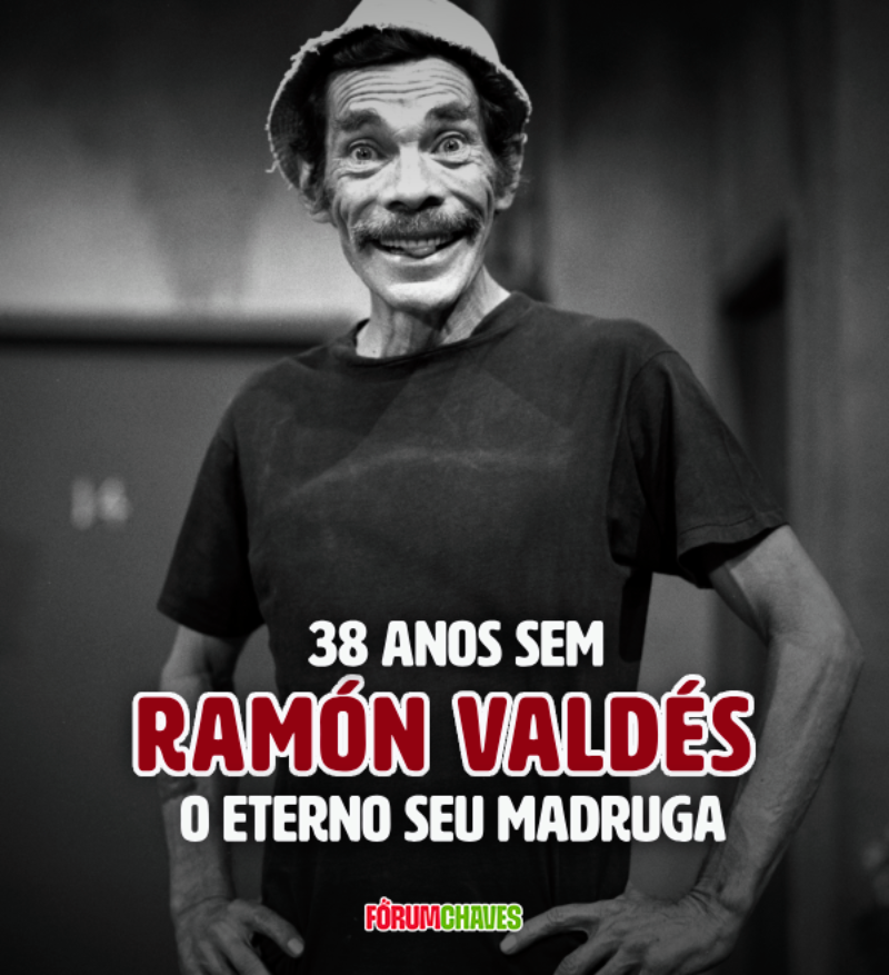 ForumChaves's tweet photo. Há 38 anos nos despedíamos de um dos maiores nomes da comédia: Ramón Valdés, o nosso eterno Seu Madruga.

Obrigado por tudo, Madruguinha ❤ https://t.co/9q1XDTf5cy