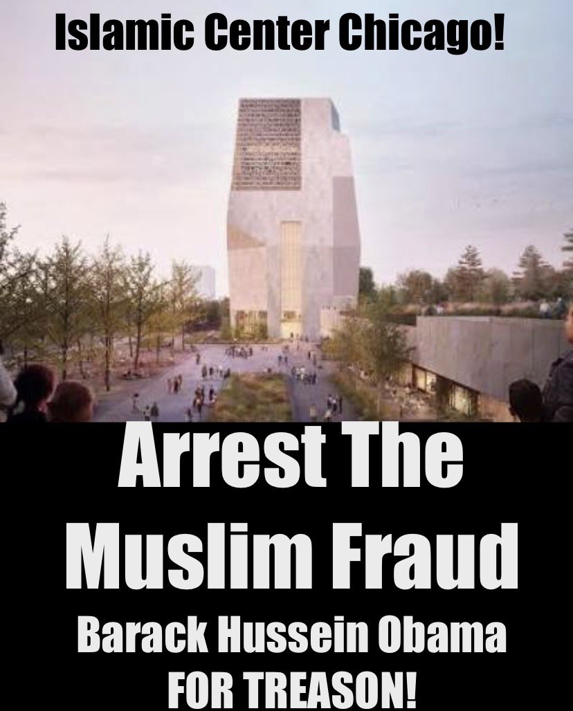 KimTruth45's tweet photo. @NoDMsPerfavore 3,000 Islamic Centers in #UnitedStates
Islamic Center in Chicago just ripped off millions from Real Black American Contractors!
#ArrestObama For Invading Our Country!
Muslims Hate Americans!#Chicago @ChicagoBears @ContractorsCHI @ChicagoContract #BlackMAGA #TrumpWasRight Right https://t.co/B3M74vlsVj