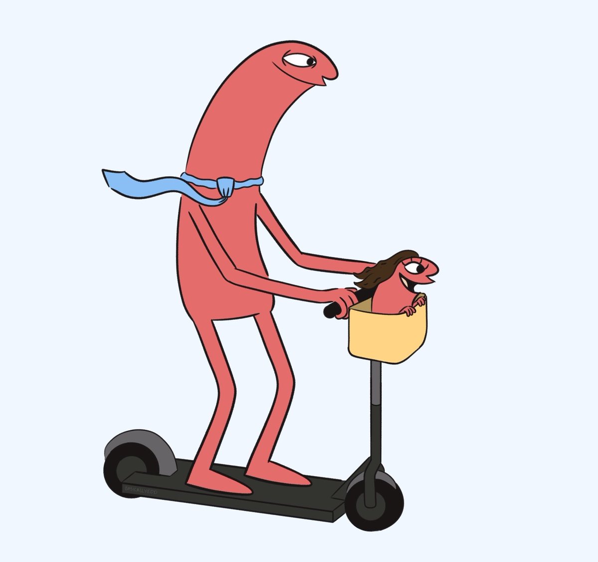 basicallyedd's tweet photo. playing scooter with papa https://t.co/IHBeuxLRVH