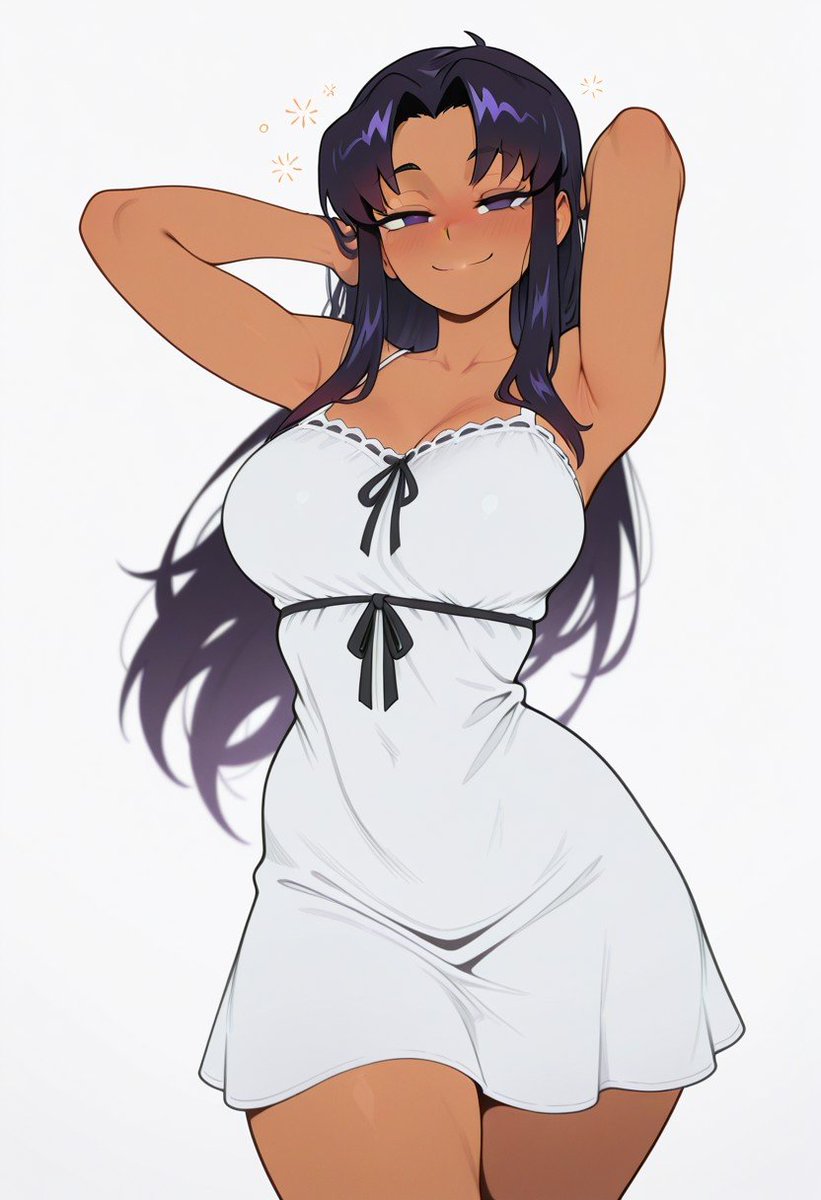 waifuspread's tweet photo. Blackfire sfw https://t.co/dIaKAvTi1R
