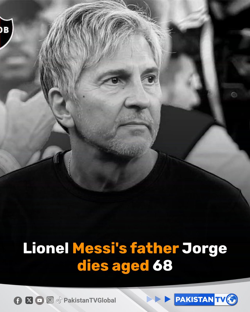 Tragic Loss: Jorge Messi, Father of Football Documented history Lionel Messi, Passes Away at 68