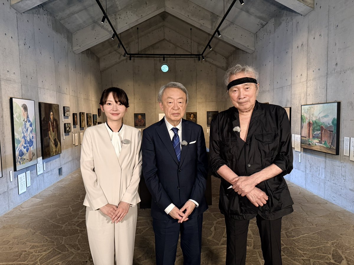 tx_ikegami's tweet photo. 今日ひる12時55分〜

池上彰の戦争を考えるSP 2026
戦没画学生が残した絵は何を語りかけるのか

あの戦争から81年。
自らの声で語ってくれる証言者たちが少なくなる中、
私たちはどう後世に戦争の恐ろしさを伝えれば
いいのか。
その答えを求めて長野県上田市の無言館へ…
池上彰が感じたこととは？ https://t.co/5QVOT35z3p