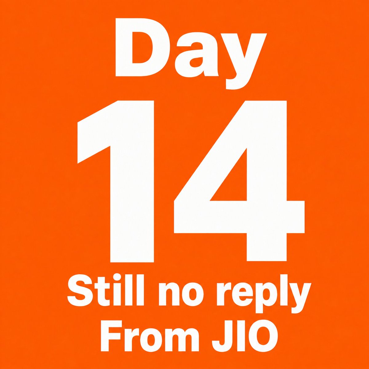 dimag_kharaab's tweet photo. @JioCare @reliancejio NO more hope left. You people are useless, Disgusting https://t.co/dioUzkDaM0