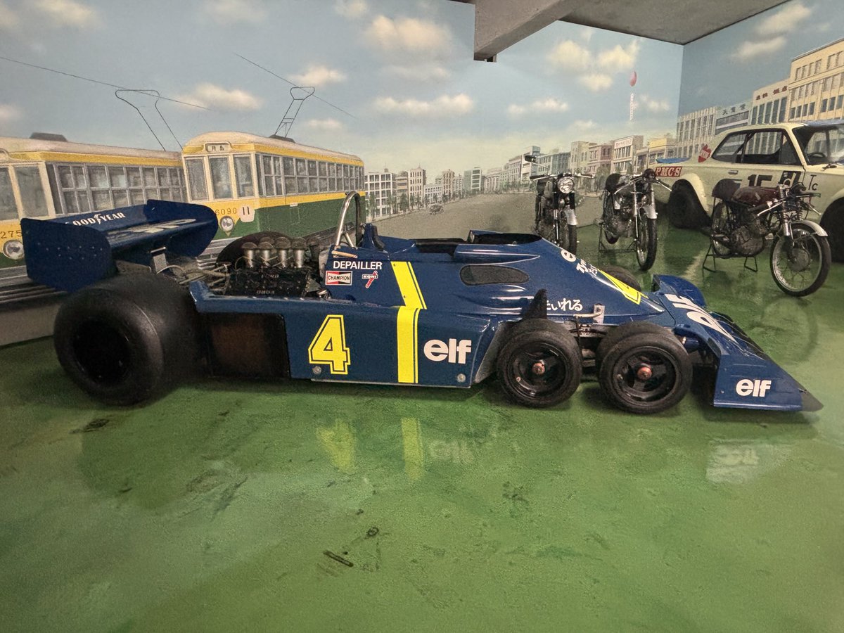 giga0618's tweet photo. 河口湖自動車博物館に行ってきた　TYRRELL P34めっちゃ最高😆

#TYRRELL P34
#河口湖自動車博物館 https://t.co/KT8dvhUE6R