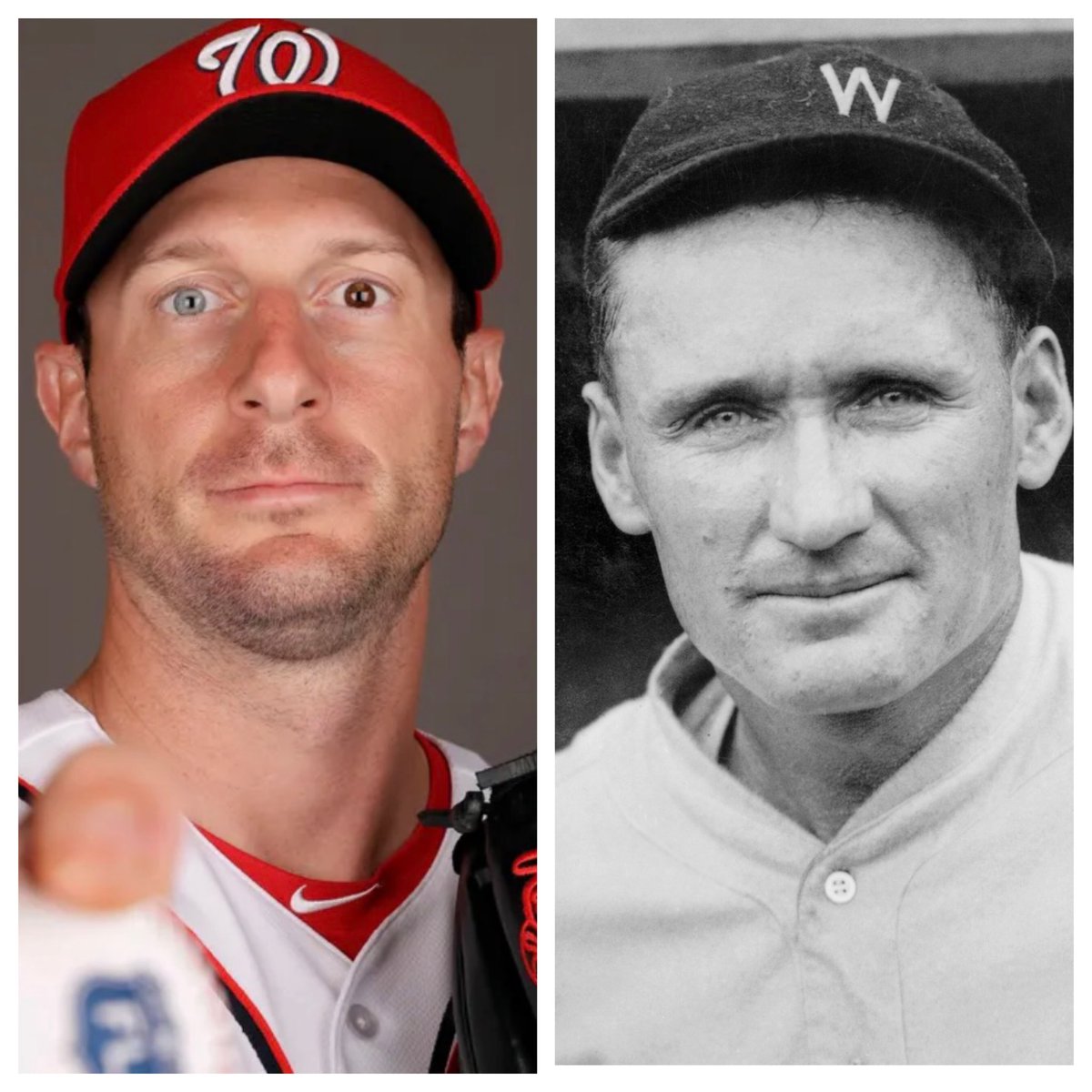 NavyYardNats's tweet photo. Today, Max Scherzer passed the great Walter Johnson and moved into the top 10 all-time strikeout leaders. https://t.co/eOpuV4YB1g
