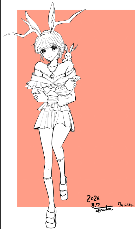Tasaki_gin's tweet photo. 74日目✨今日はこちらの垢で
#posemaniacs @posemaniacsより 
#イラスト #ブルリフQ https://t.co/8MkegKMh2k