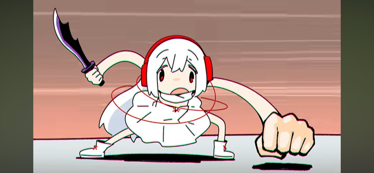 DOMEDOMEdomen's tweet photo. からめるのMVに出てくる女の子は
覚醒すると関節が無くなる https://t.co/jI0Pg00Xda