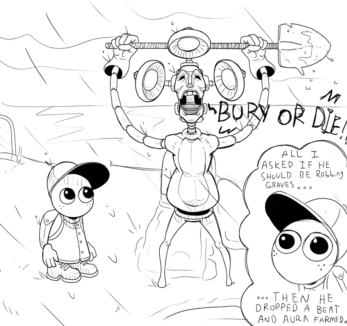 TheLezus's tweet photo. aura farmer doodling 

#endacopia https://t.co/QZs20bFqZ6