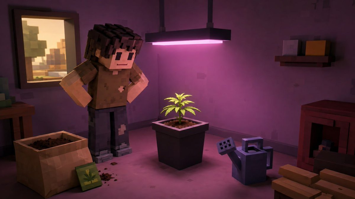 PlayBrickton's tweet photo. One seed, One light, One dream. 

That's how everything in BRICKTON starts.

$BRICK 🧱 https://t.co/zKSiCrYNiX