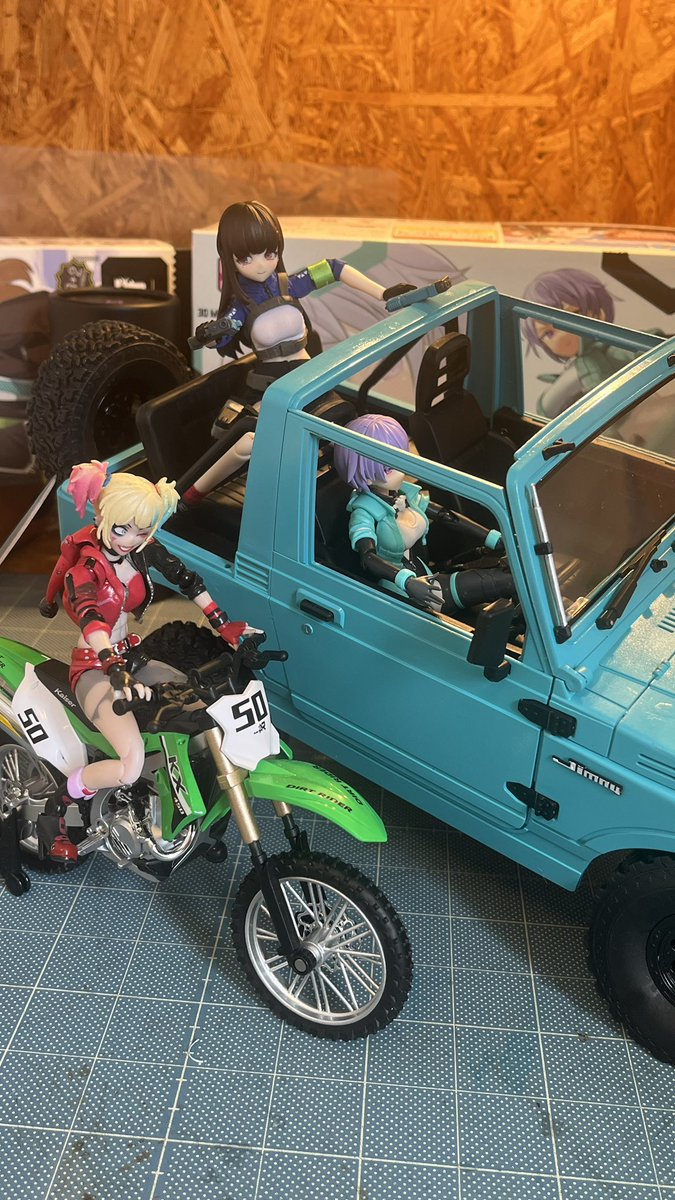 YukiIshiyama256's tweet photo. WPL C74-1 SUZUKI JIMNY JA11
買いました。クローラーとしてはアレですが、美プラを載せる1/10プラモデルとしては優秀です。LED電飾済。
#WPLC74 #30MS #美プラ #ジムニー https://t.co/5tYf7jY6zU