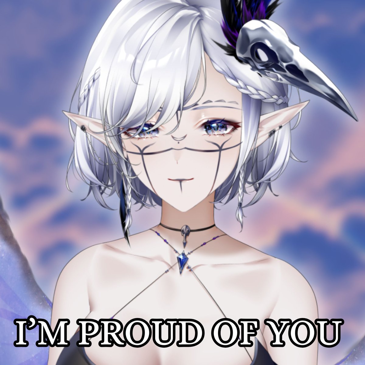 SnootyDeath's tweet photo. In case no one has told you today, 

I am proud of you.

Even if you think you did nothing, times are hard, and just waking up is a massive achievement. Thank you for being here. https://t.co/w5Aldam5VI