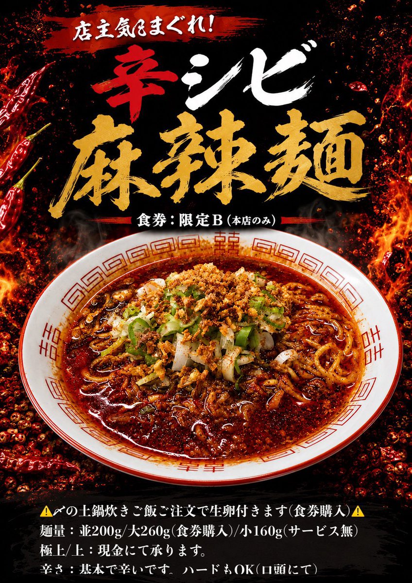 894815g's tweet photo. ＃麺や独歩　＃ラーメン　＃つけ麺 

井原さんがいる時限定の辛シビ麻辣麺を、辛さと痺れが熱い日にピッタリで美味い😋

辛いだけじゃ無くスープの旨さが手揉み麺に合う😋

ネギ山盛りでスタミナアップ、思わず『美味い』と口に出ちゃいました😋

ご馳走様でした😋 https://t.co/hHg2RJAO1A