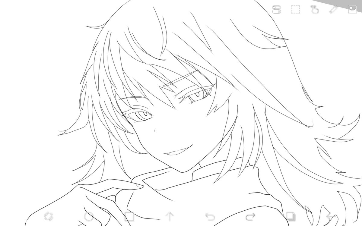 megane_reborn's tweet photo. ばっちゃ、納得いかなくてクシャクシャポイしたので描き直してます https://t.co/w0AYuuJDoc