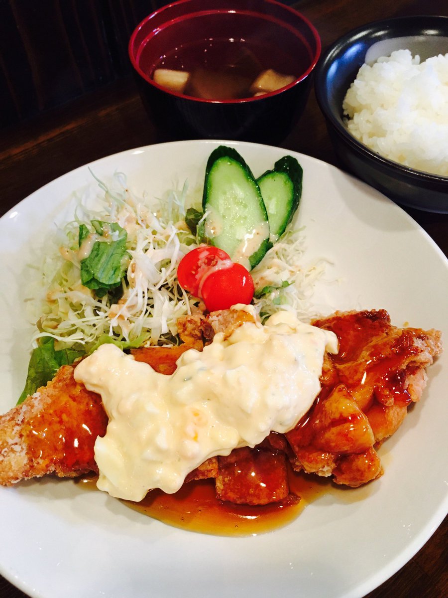 sianht's tweet photo. 本日のランチ
チキン南蛮です☆
#日替わりランチ #チキン南蛮 https://t.co/Mxx8GYaTyJ