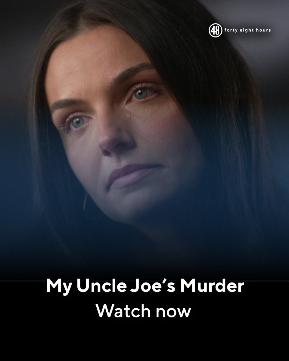 48hours's tweet photo. LIVE IN THE EAST: A young woman mourns her uncle’s murder — and questions whether the convicted killer was the only one involved. 
 
A #48Hours encore starts now — only on @CBS and streaming on @paramountplus: https://t.co/y1va33okrv