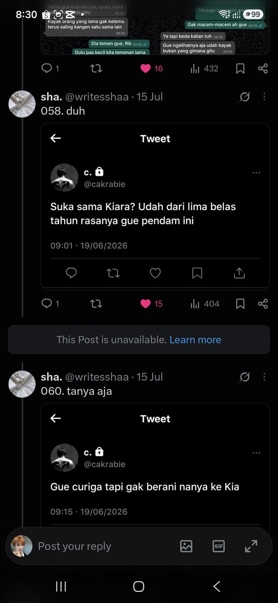 Noviayu_12's tweet photo. @writesshaa Kaa aku bnyk bgt yang ga ada 😭😭😭 https://t.co/APinV2DZpu