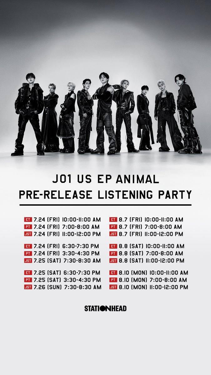 official_jo1's tweet photo. [📢]

𝐉𝐎𝟏 𝐔𝐒 𝐄𝐏 𝐀𝐍𝐈𝐌𝐀𝐋
PRE-RELEASE Listening Party🎧

We all look forward in having you all join us
#SHO #SKY will make a special voice appearance!

Follow our Stationhead
🔗https://t.co/hZZ6lvvijR

#JO1 #JO1_SAKURA
#JO1_ANIMAL https://t.co/7o87H4IiAb