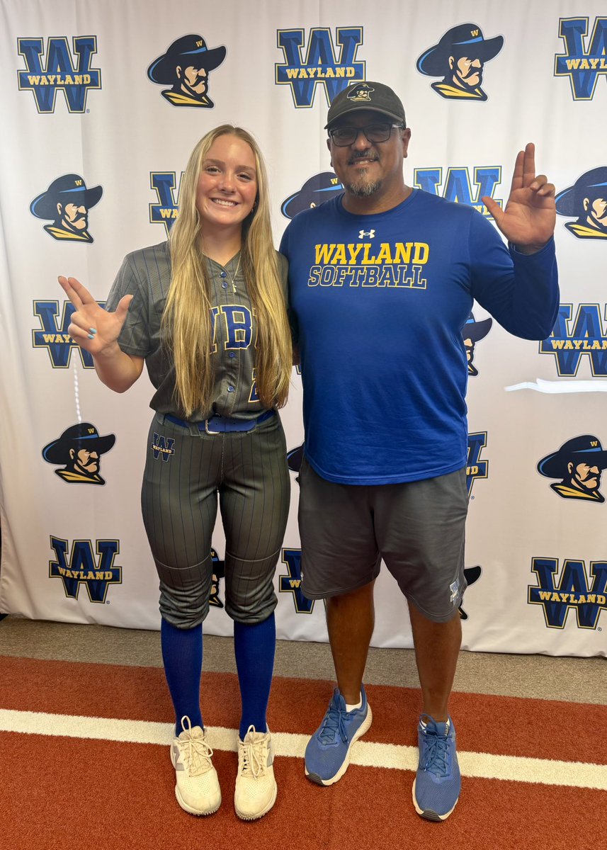 winterc2027's tweet photo. COMMITTED!! 💛💙 

I am so blessed to announce that I will be continuing my academic and athletic career at Wayland Baptist University! First I’d like to thank God for all the blessings and guidance. Thank you to my family for all the support you’ve shown me throughout this whole process. Dad, thank you for all the sacrifices you’ve made and being the best coach I could ask for. You’ve been by my side for all of it and I’m so grateful for you. Thank you to all of the coaches who have helped me get to where I am today: Ashley, Stephany, Brett, Riley, and so many more!!! And lastly thank you so much to Coach Villa, and Coach B for giving me this amazing opportunity! I’m so excited for this next chapter; I can’t wait to be a Pioneer!!! 🥎
@CoachVilla_WBU @brooklynemilia_ @SoftballWayland @txblazeatxnat @BlazeFastpitch