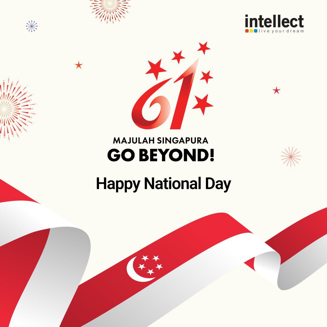i_DesignArena's tweet photo. For 61 years, Singapore has turned possibility into progress.

Today, we celebrate that spirit and wish the people of Singapore a very Happy 61st National Day. 🇸🇬

#NDP2026 #SG61 #MajulahSingapura #GoBeyond #SingaporeNationalDay https://t.co/M7t81zLTg3