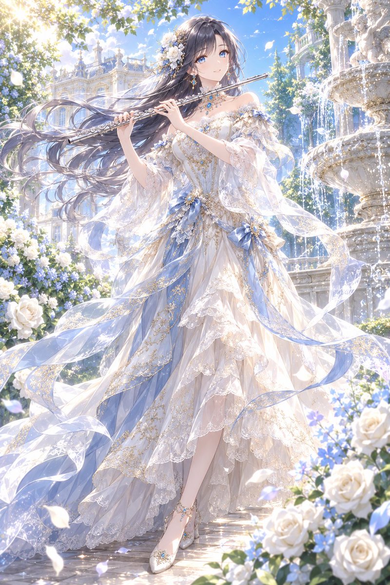 samidare0546's tweet photo. AIの想像力で描く「J.S. バッハ: フルート・ソナタ ホ長調 BWV 1035 - I. Adagio ma non tanto」のイメージ。
メロディーやリズムから生まれる物語を、アニメイラストで表現しています。
#AIイラスト #画像生成AI #音楽 #アート https://t.co/Od3927knLe