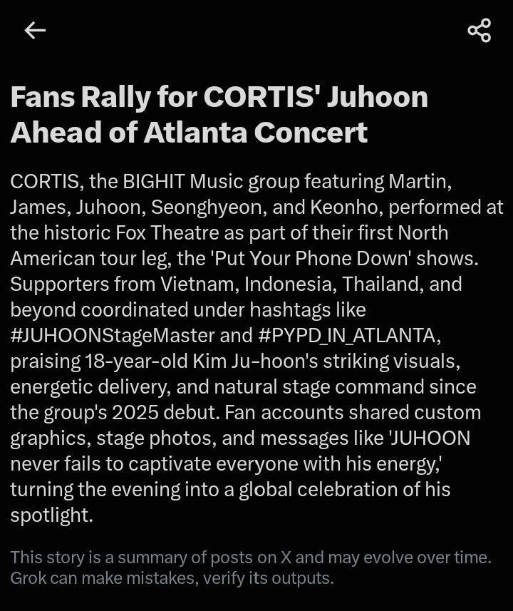 JUHOONGLOBAL's tweet photo. [TRENDING RECAP] #JUHOON AT PYPD ATLANTA 

✨TAGLINE JUHOON DRAWS EVERY GAZE 

- #3 KOREA
- #15 INDONESIA
- #39 WORLDWIDE 

✨ HASHTAG #JUHOONStageMaster

- #1 VIETNAM
- #4 KOREA 

✨HASHTAG #JUHOON: #7 KOREA

✨JUHOON’s taglines and hashtags are all mentioned in his Topic X News 

JUHOON DRAWS EVERY GAZE

#JUHOONStageMaster
#PYPD_IN_ATLANTA
#JUHOON #주훈