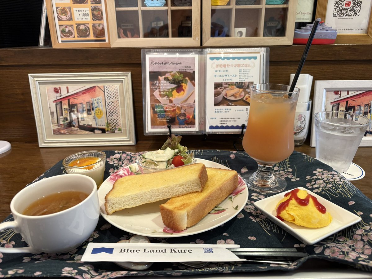 kuratamk2's tweet photo. 今朝は、わいずかふぇさんからスタート！
美味しかった〜♪

食後に追加で珈琲も頂いてまったり〜 https://t.co/O2nOoZl2RH