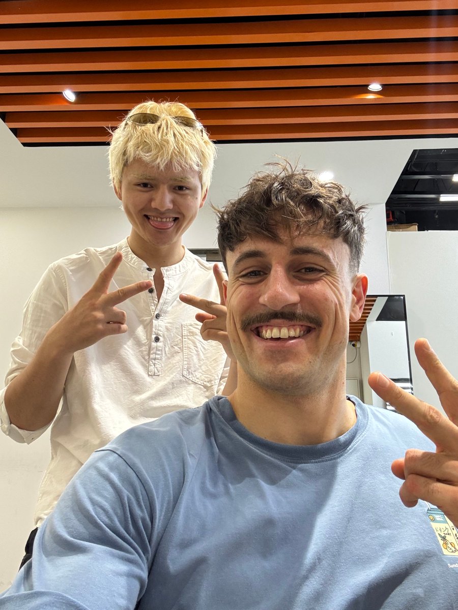 marclou's tweet photo. I got a haircut in China.

Normally, I go to $5 local barbershops in Bali, but I wanted to try a hair salon in Shanghai.

I had to choose the level of expertise of the hairdresser. I was in a hurry, so I picked the only one available: Intermediate.

I Googled “men haircut 2026” and showed him one I liked.

He said nothing, washed my hair, and picked up a shaver.

45 minutes later, I realized I had a massage appointment. I felt terrible because I had to leave the salon. I looked like a palm tree.

When I came back the next day, I offered to pay for a second haircut. He refused. I insisted, but he wouldn’t let me, so I got him a croissant.

He spent the next hour finishing the haircut. He cared about every detail. He didn’t stop until my hair looked exactly like the photo I showed him.

It cost $30, and it’s the best haircut I’ve ever had (imho).

What has impressed me the most in China is how seriously people take their work.

Waiters, taxi drivers, hairdressers, massage therapists… once you pay for a service, they seem genuinely committed to making sure you feel you got your money’s worth. They're not waiting for praise. They just quietly do the job as well as they can.

And I find that incredibly humbling.