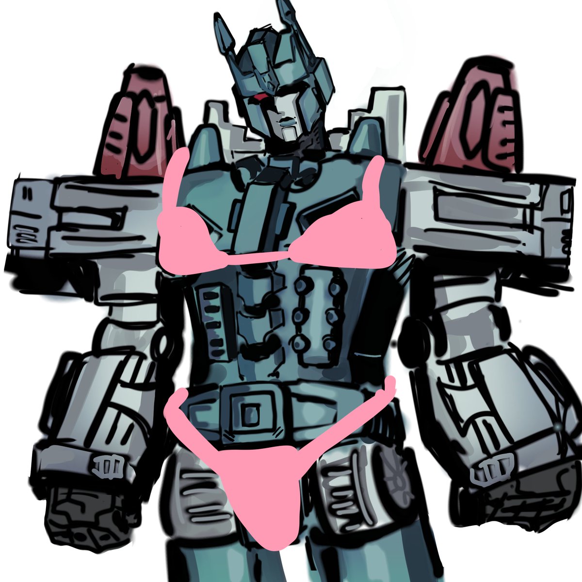 fisher_tickler's tweet photo. Hes standing like its heavy #overlord #transformers #transformersidw #fanart #gayness https://t.co/kB9AI7oKhV