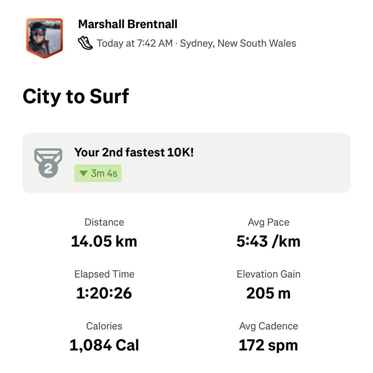 MarshBrentnall's tweet photo. What a day for the #City2Surf, magnificent. First time running with my boys and Angus notched up a respectable 73mins and Hugo and 80mins - Dads done a bit of training but they haven’t so not a bad outcome. https://t.co/Cuz2ABGwRf