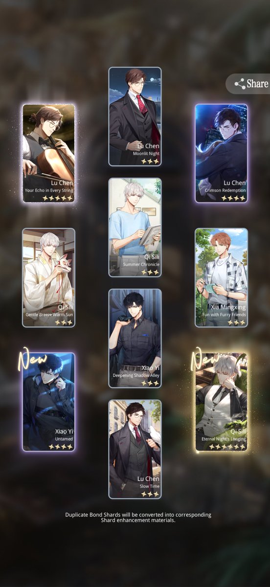 animantony's tweet photo. qi sili spooking my 50th pull~

waiting for the free 10-pull on the day 7 check in then will force lu chen to come home 😂 https://t.co/SBL330wrAH