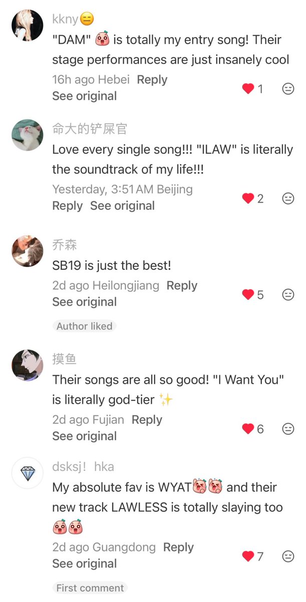 gracie_grats's tweet photo. A Hong Kong travel agency featured SB19 in its Xiaohongshu/RedNote post as the Philippines’ Department of Tourism Ambassadors. 

Comments from Chinese Netizens/A’TIN: 
"DAM" is totally my entry song! Their
stage performances are just insanely cool”
“Love every single song!!! "ILAW" is literally the soundtrack of my life!!.”
“SB19 is just the best!”
“Their songs are all so good! "I Want You" is literally god-tier”
“My absolute fav is WYAT and their new track LAWLESS is totally slaying too”

SB19 FANMEET IN CALIFORNIA
@SB19Official #SB19
#SB19WaSThereUSA_Day1

source: 
🔗 https://t.co/hivCNRSUQ1