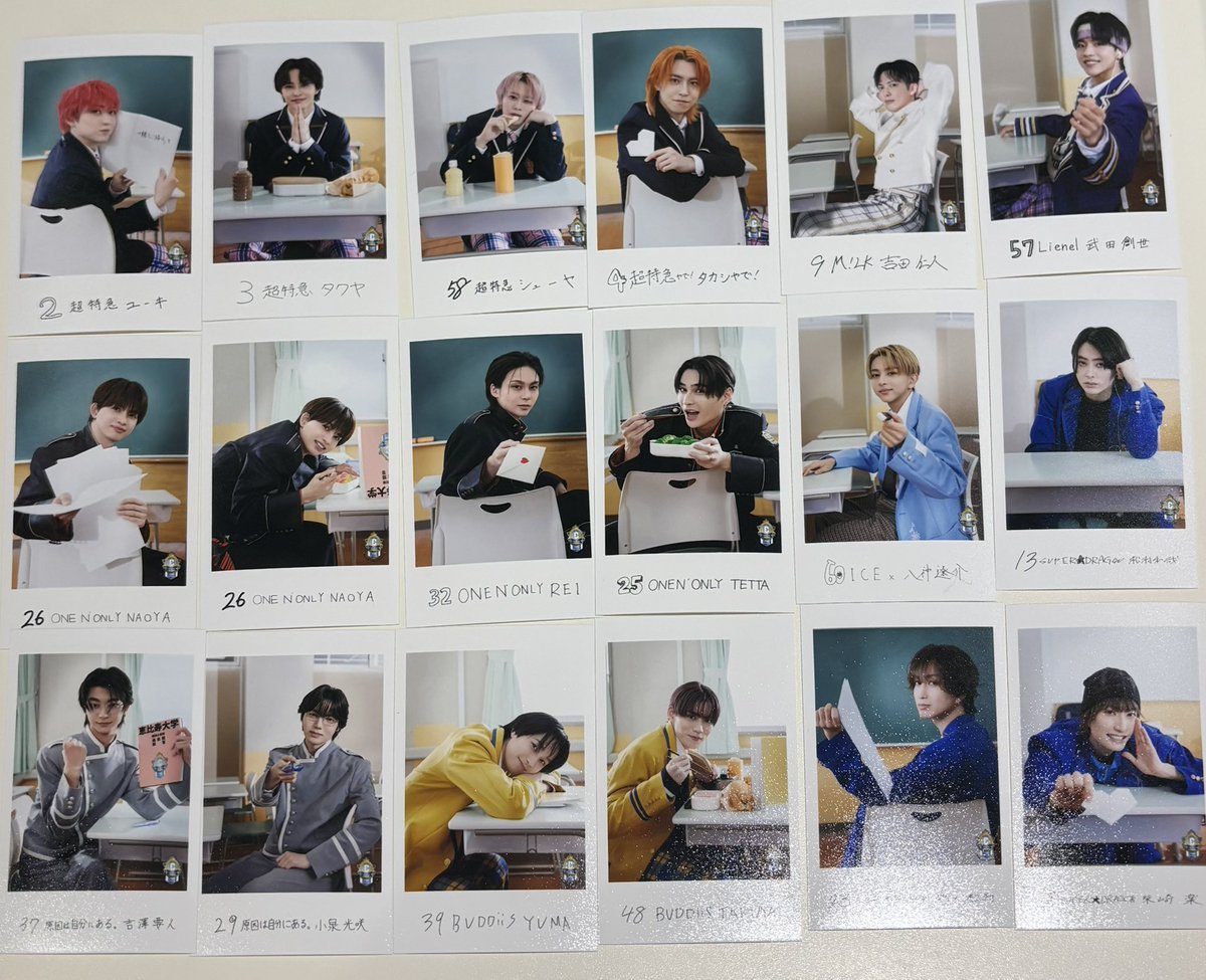bt14sss's tweet photo. エビライグッズ 隣の席 ミニフォト 交換 買取

【譲】画像

【求】アロハ前左シークレット、ハルシークレット＞ハル前後左右

郵送希望です。
纏めてだと有難いです。
お気軽にお声掛けください🙇‍♀️ https://t.co/EFX4qCX0sL