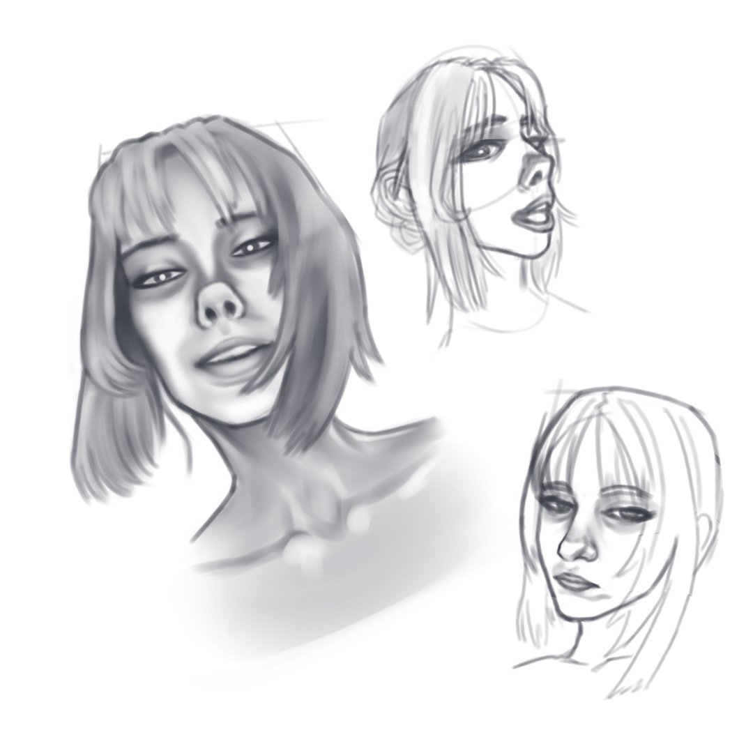 L4vvrence's tweet photo. I don't really draw often, so I can't believe I made it this far. Anyway, WIPS and some miscellaneous doodles from this morning https://t.co/FvPkfxm396