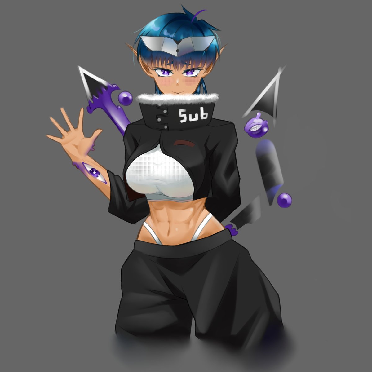 SubjektKaine's tweet photo. Here's your socially awkward, dark humor loving, vulgar, overly kind, female, tomboy version of me! lol
#Subdraw #ocartist #animeart #digitalart #artㅤㅤㅤㅤ https://t.co/mM9lJJlpFt